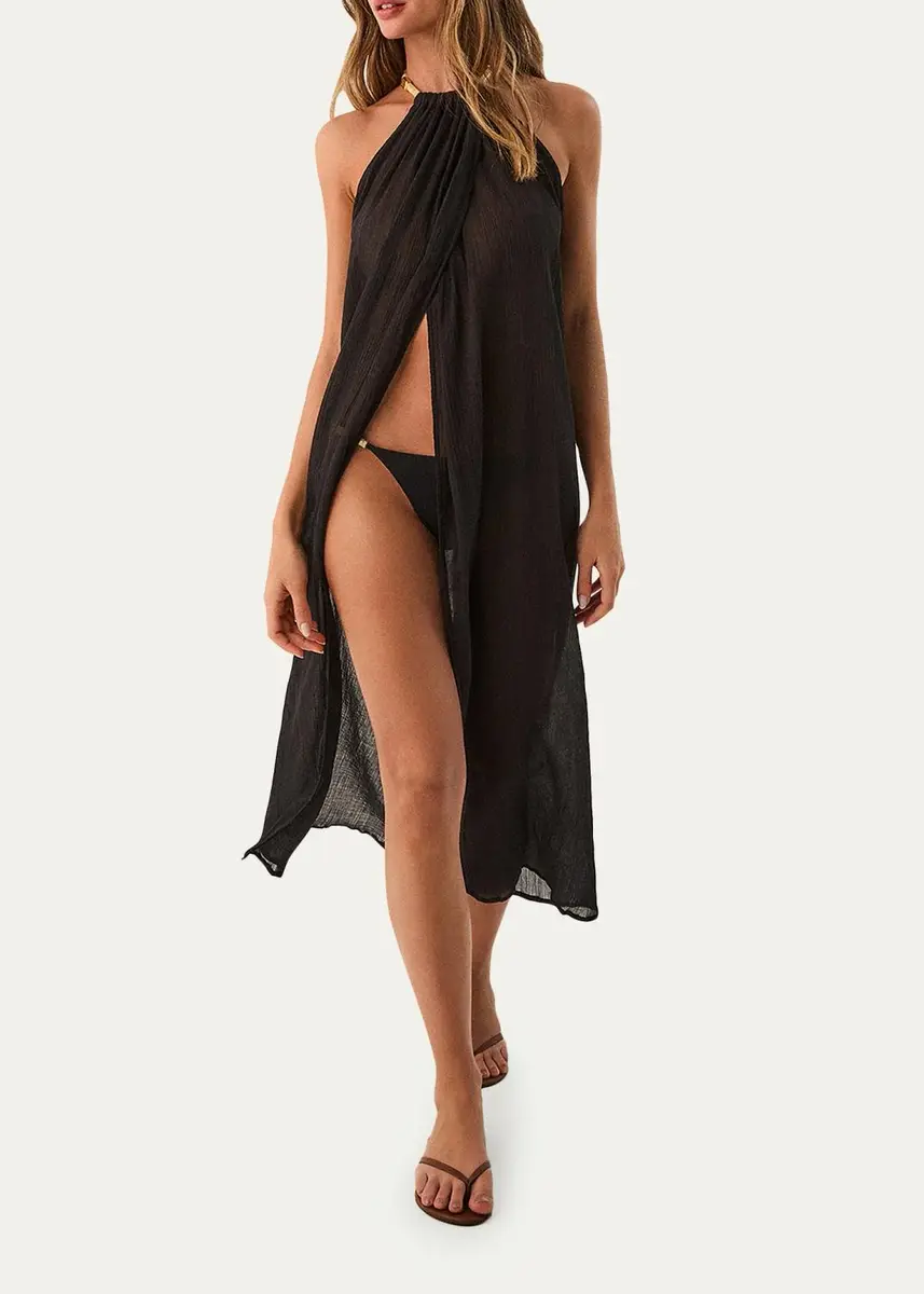 ViX Cloe Cotton Long Cover-Up Dress | Thumbnail 2 ViX Cloe Cotton Long Cover-Up Dress | Thumbnail 2