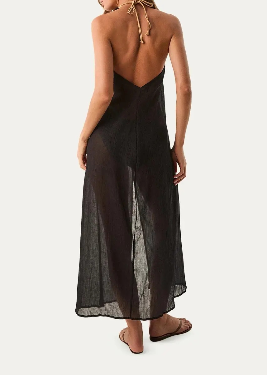 ViX Cloe Cotton Long Cover-Up Dress | Thumbnail 3 ViX Cloe Cotton Long Cover-Up Dress | Thumbnail 3