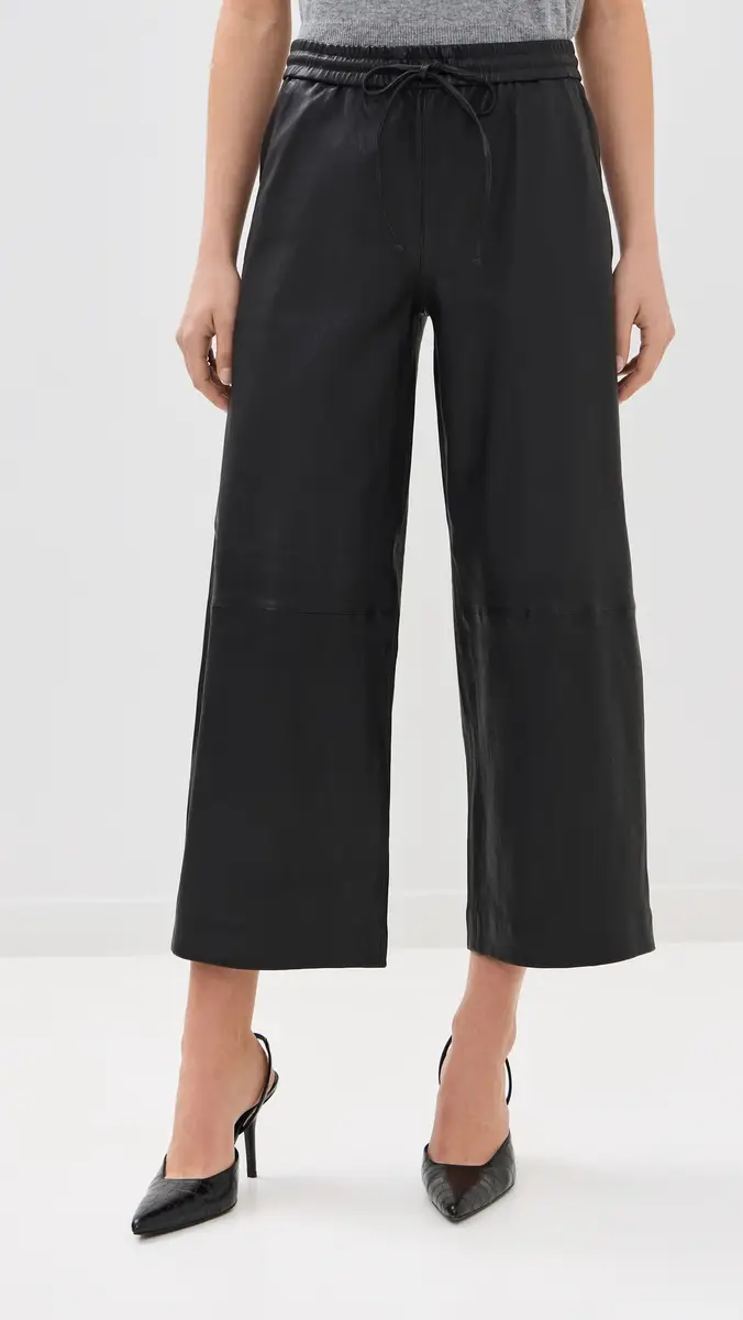 Sprwmn Cropped Baggy Pants | Thumbnail 2 Sprwmn Cropped Baggy Pants | Thumbnail 2