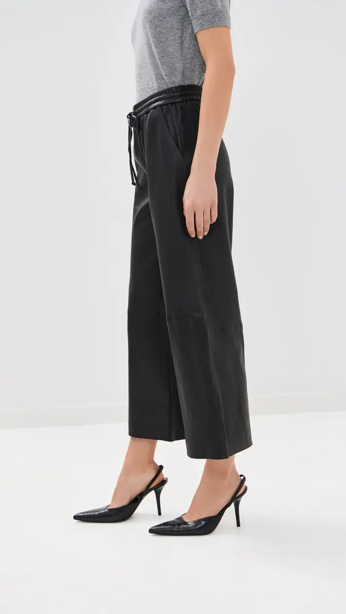 Sprwmn Cropped Baggy Pants | Thumbnail 4 Sprwmn Cropped Baggy Pants | Thumbnail 4