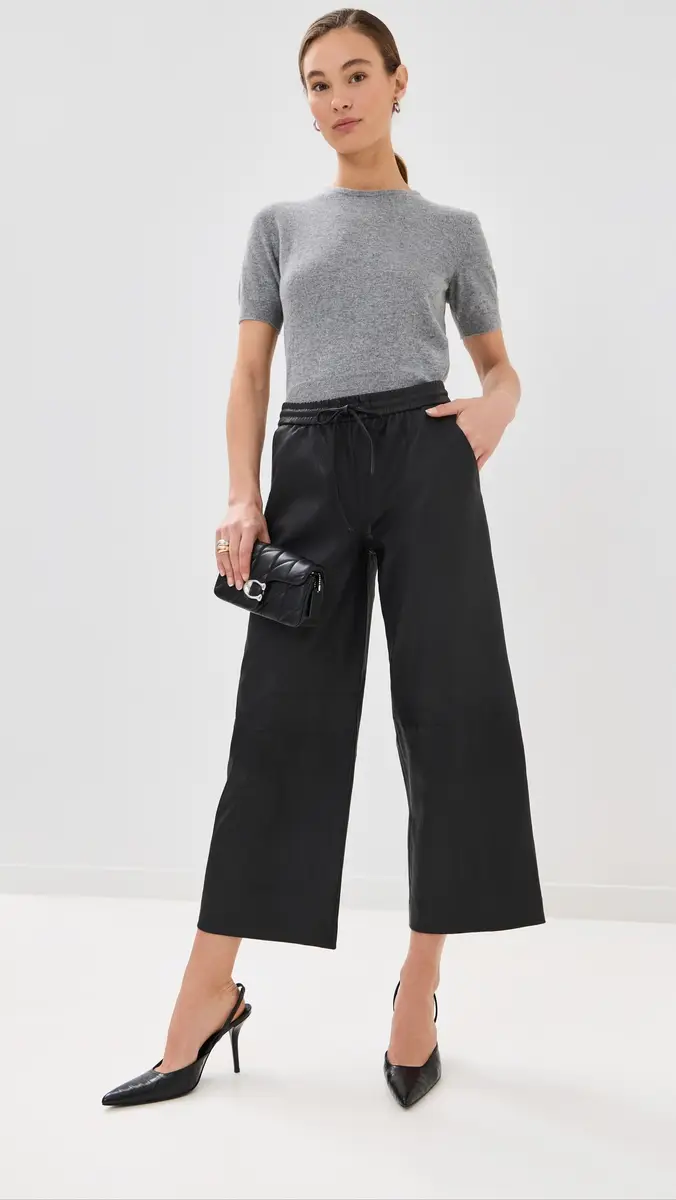 Sprwmn Cropped Baggy Pants | Thumbnail 5 Sprwmn Cropped Baggy Pants | Thumbnail 5