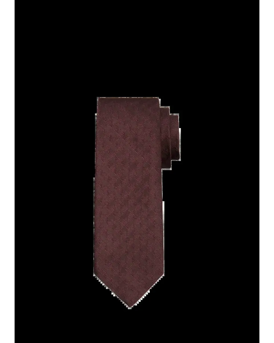 Tom Ford Men's Tonal Houndstooth Silk Tie | Thumbnail 2 Tom Ford Men's Tonal Houndstooth Silk Tie | Thumbnail 2