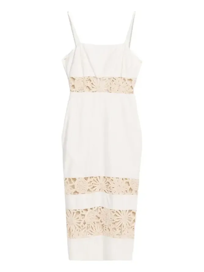 Aaliyah Floral Cutout Midi Dress
