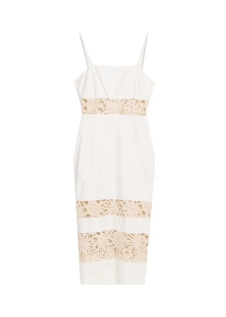 Ramy Brook Aaliyah Floral Cutout Midi Dress