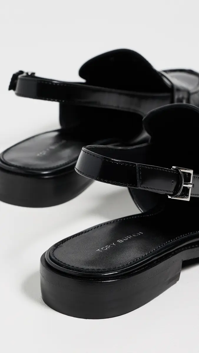 Tory Burch Classic Penny Slingback Loafers | Thumbnail 4