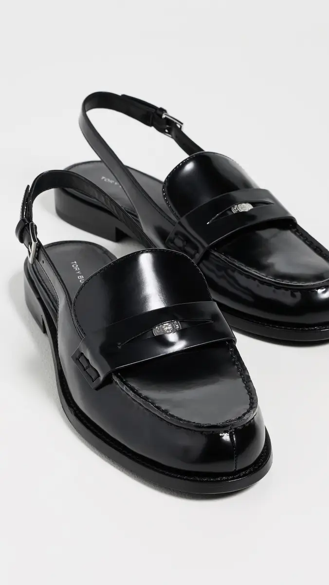 Tory Burch Classic Penny Slingback Loafers | Thumbnail 5