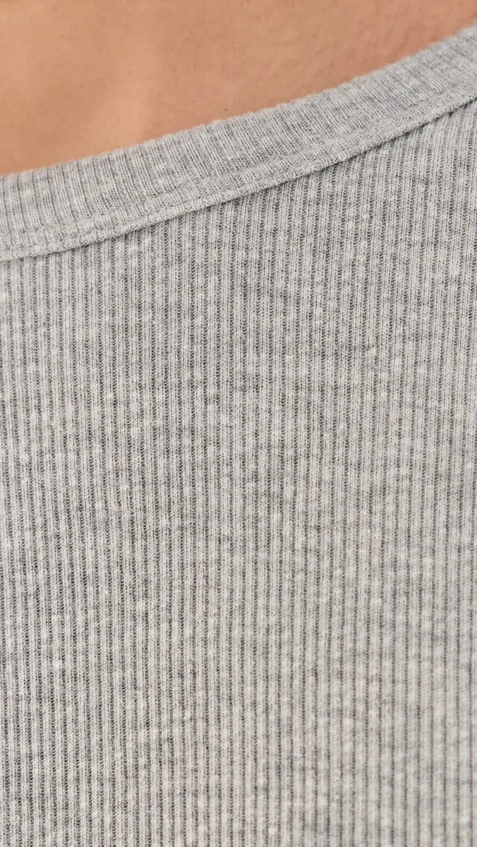 perfectwhitetee Marcela Long Sleeve Cotton Rib Tee | Thumbnail 6