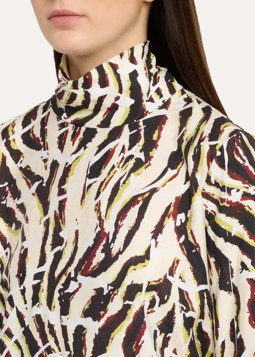 Proenza Schouler White Label Ansel Printed Top | Thumbnail 5 Proenza Schouler White Label Ansel Printed Top | Thumbnail 5
