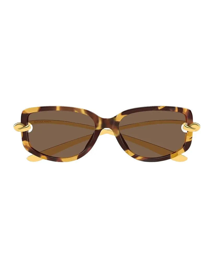Bottega Veneta 59MM Knot Rectangular Sunglasses | Image 1 Bottega Veneta 59MM Knot Rectangular Sunglasses | Image 1