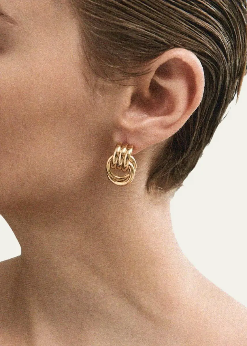 Heaven Mayhem Baby Knot Earrings | Thumbnail 4