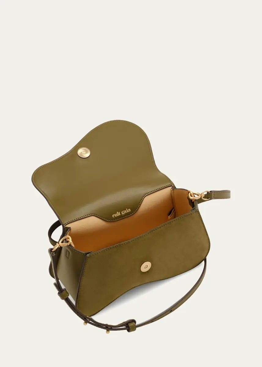 Cult Gaia Kazia Beaded Suede Top-Handle Bag | Thumbnail 3 Cult Gaia Kazia Beaded Suede Top-Handle Bag | Thumbnail 3
