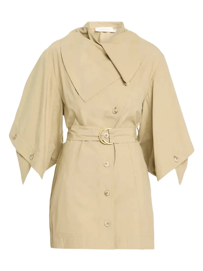 Valiant Utility Cotton Belted Mini Dress Valiant Utility Cotton Belted Mini Dress
