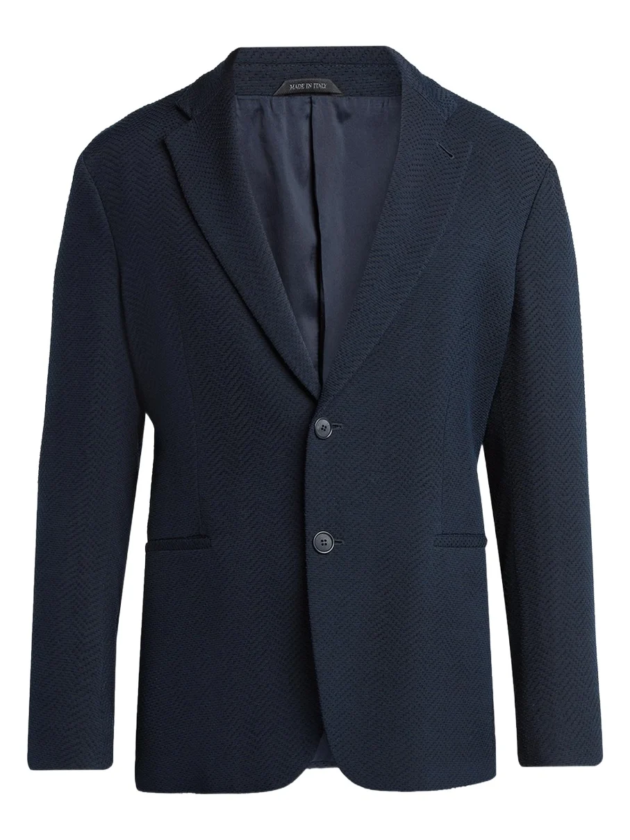Men's Jacquard Chevron Blazer Men's Jacquard Chevron Blazer