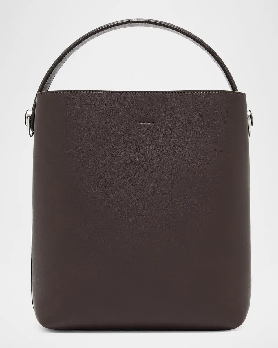Giorgio Armani Small Leather Bucket Crossbody Bag | Thumbnail 6 Giorgio Armani Small Leather Bucket Crossbody Bag | Thumbnail 6