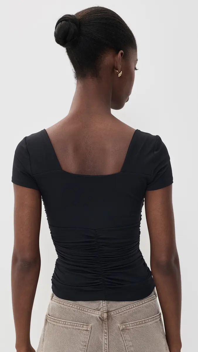 susana monaco Sweetheart Gathered Top | Thumbnail 3 susana monaco Sweetheart Gathered Top | Thumbnail 3
