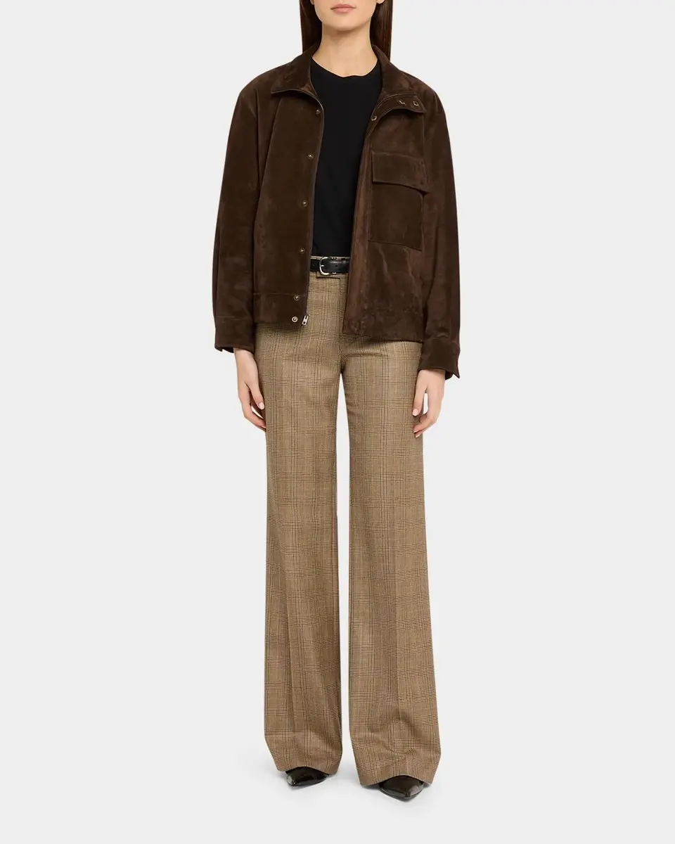 Nili Lotan Dominic Calfskin Suede Jacket | Thumbnail 2