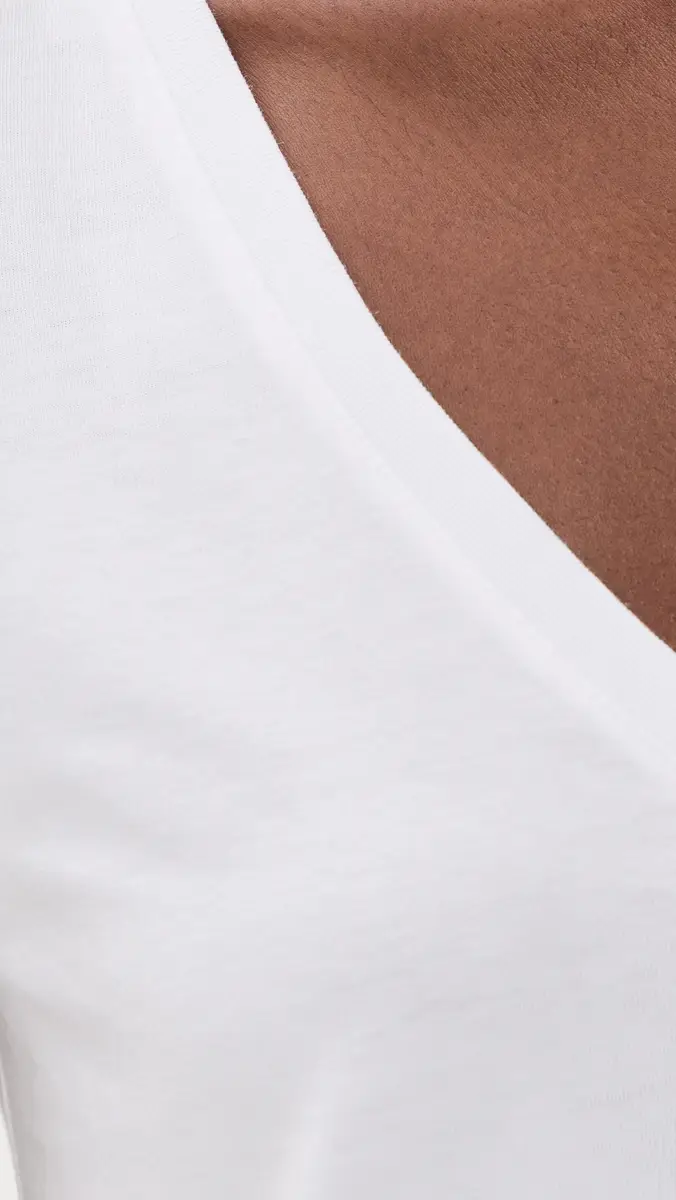 L'Agence Brianna V Neck Tee | Thumbnail 6