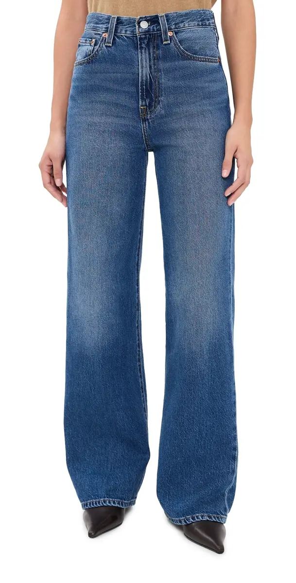 Levi's Ribcage Wide Leg Jeans Maybe Anywhere | Image 1 Levi's Ribcage Wide Leg Jeans Maybe Anywhere | Image 1