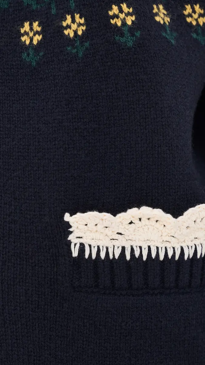 Sea Preston Knit Sherpa Lined Jacket | Thumbnail 6 Sea Preston Knit Sherpa Lined Jacket | Thumbnail 6