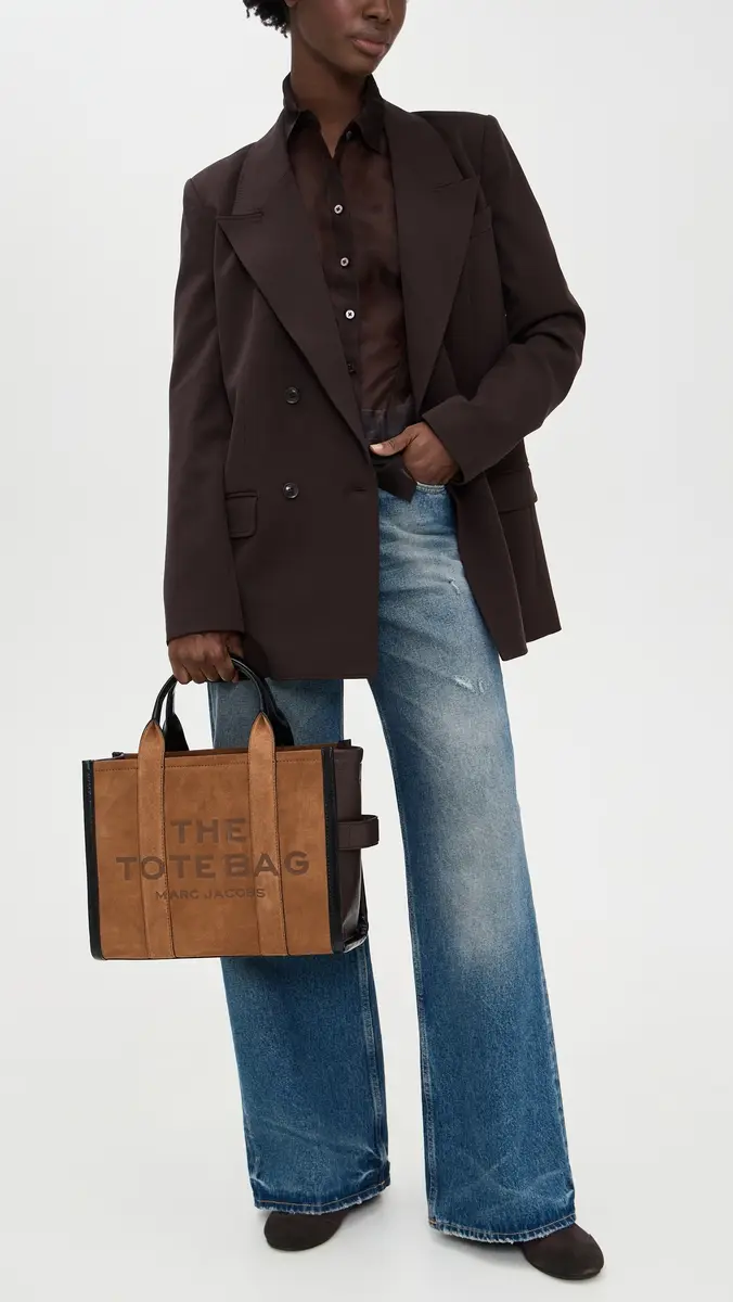 Marc Jacobs The Suede Medium Tote Bag | Thumbnail 3 Marc Jacobs The Suede Medium Tote Bag | Thumbnail 3