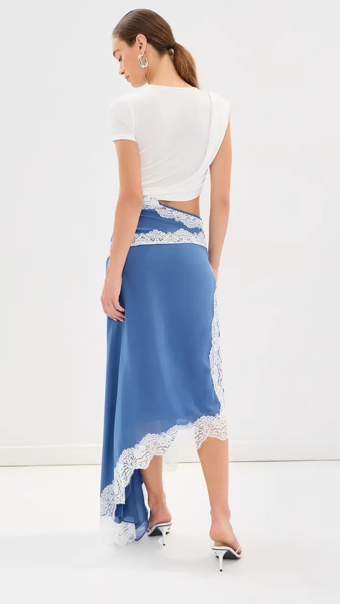 Christopher Esber Verve Twisted Tee Silk Dress | Thumbnail 3 Christopher Esber Verve Twisted Tee Silk Dress | Thumbnail 3
