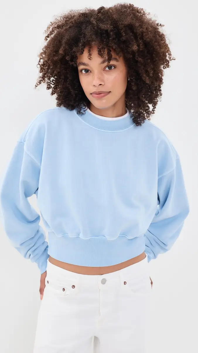 SLVRLAKE Crop Crew Sweatshirt | Thumbnail 2 SLVRLAKE Crop Crew Sweatshirt | Thumbnail 2