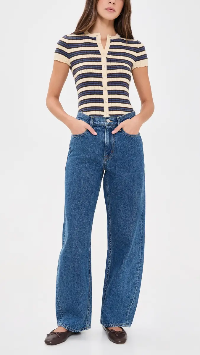 SLVRLAKE Estelle Wide Leg Jeans | Thumbnail 5 SLVRLAKE Estelle Wide Leg Jeans | Thumbnail 5