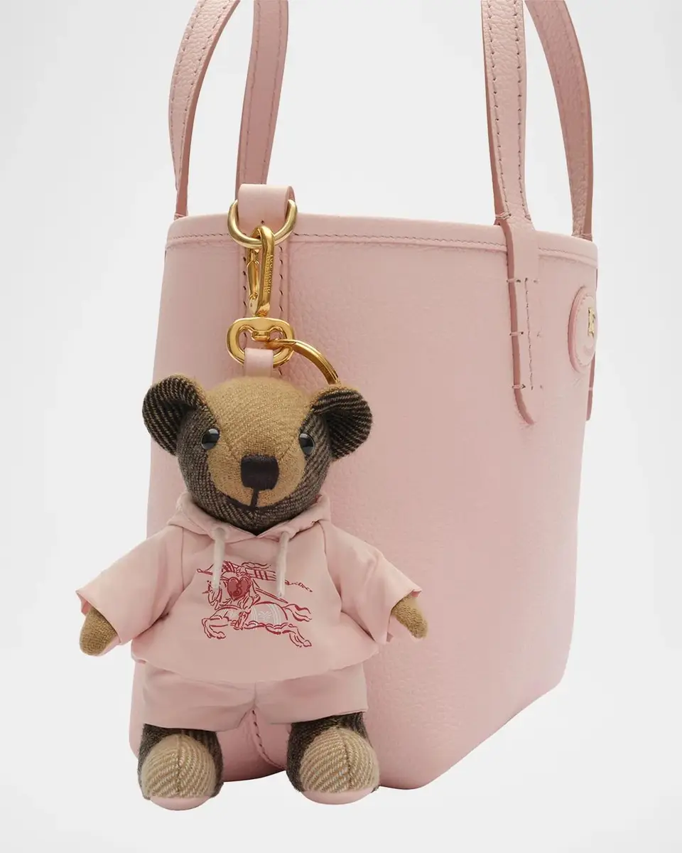Burberry Bloomsbury Reversible Mini Leather & Check Tote Bag | Thumbnail 8 Burberry Bloomsbury Reversible Mini Leather & Check Tote Bag | Thumbnail 8