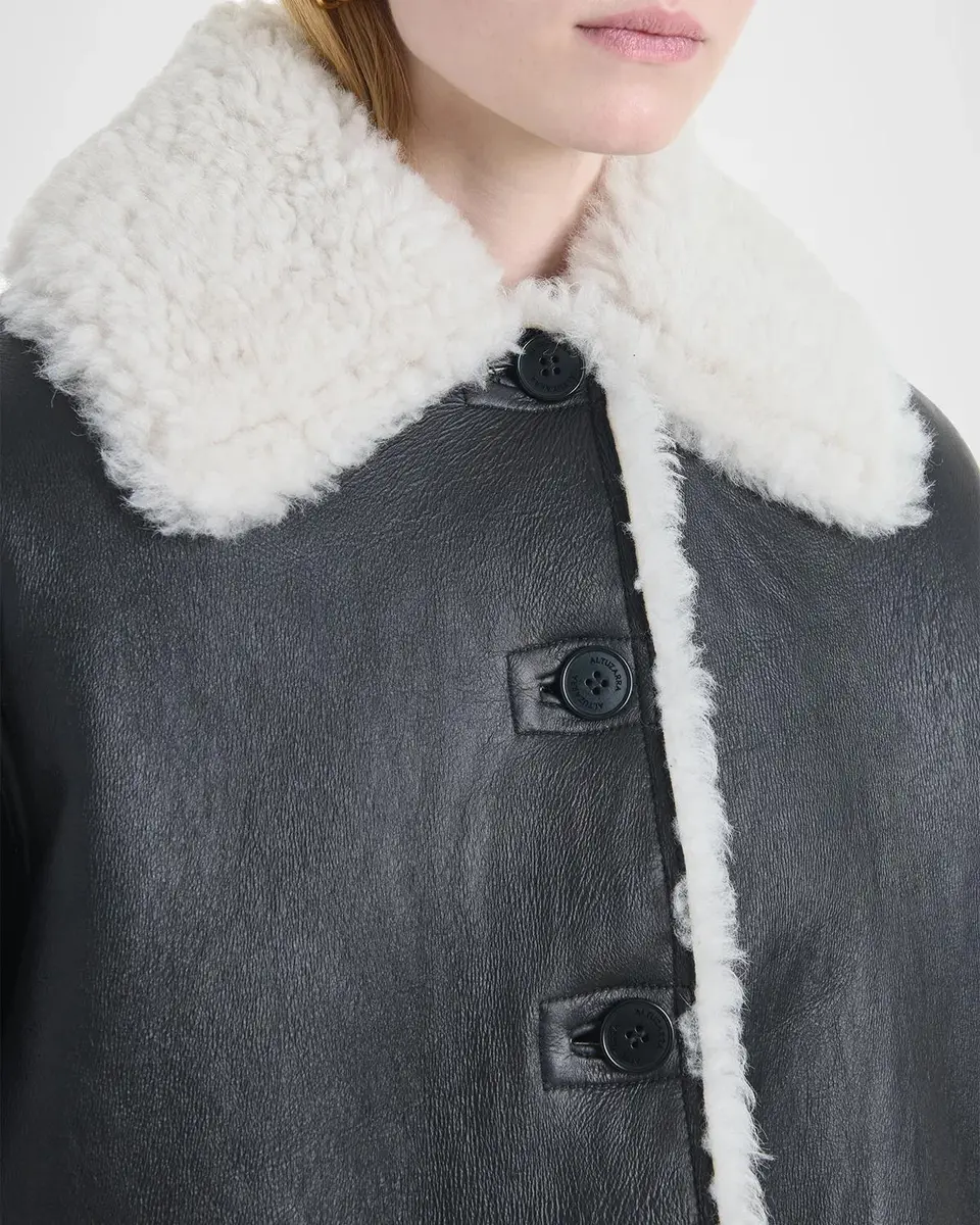 Altuzarra Blake Lamb Shearling Oversized Coat | Thumbnail 5