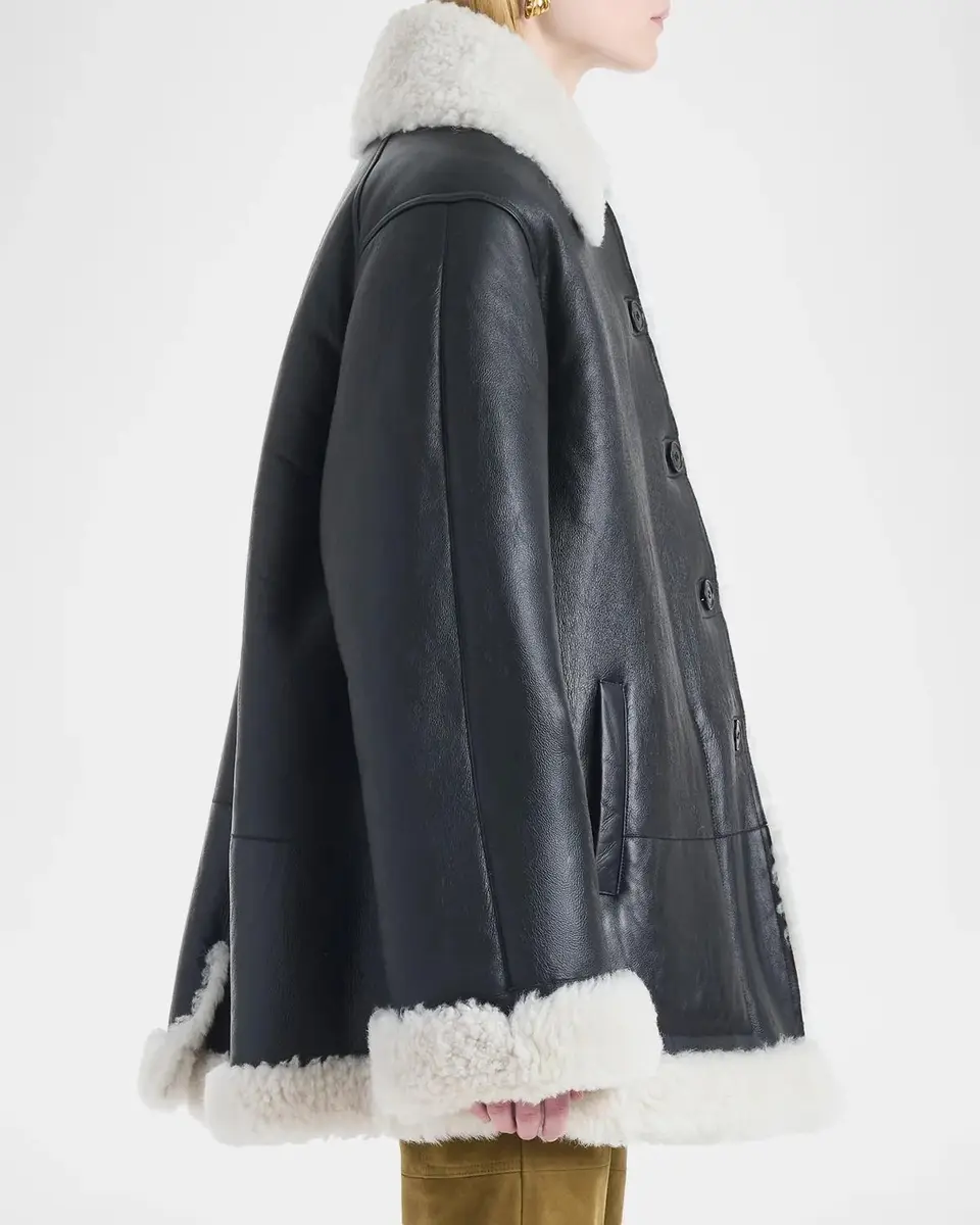 Altuzarra Blake Lamb Shearling Oversized Coat | Thumbnail 6