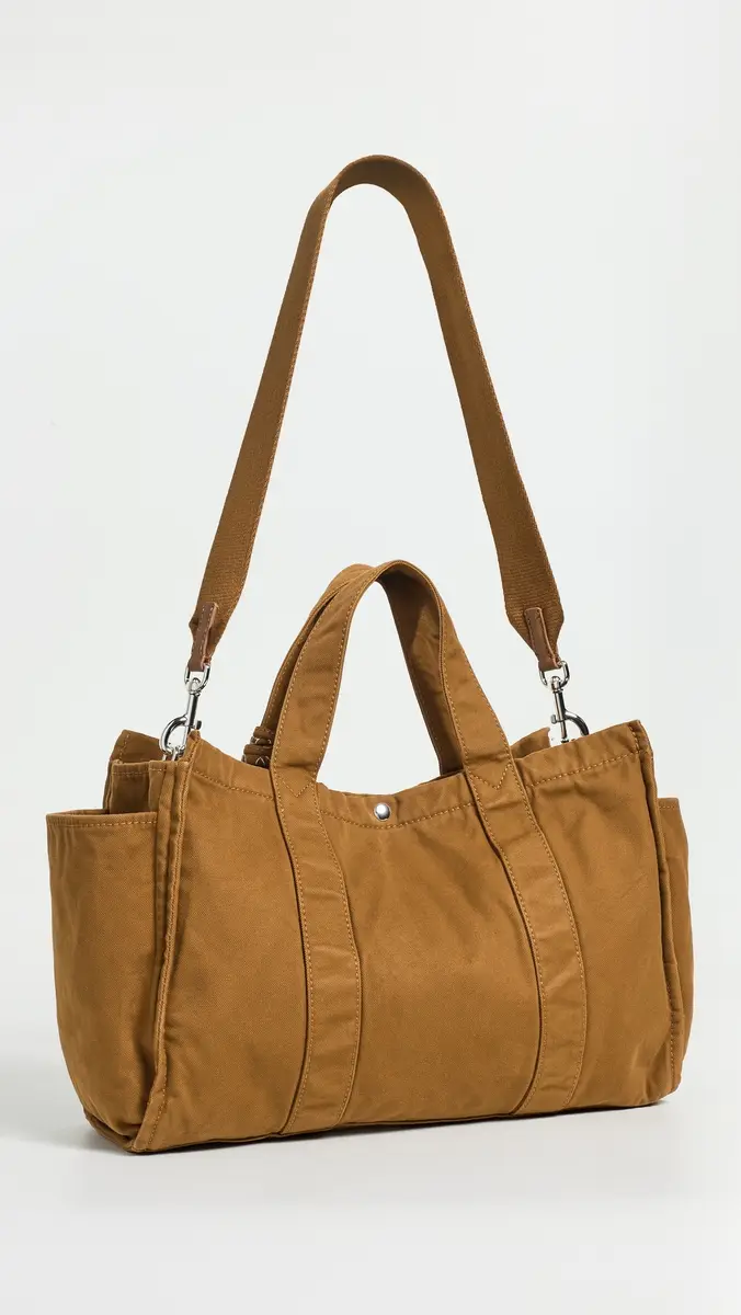 Madewell Large Washed Canvas Tote | Thumbnail 4 Madewell Large Washed Canvas Tote | Thumbnail 4