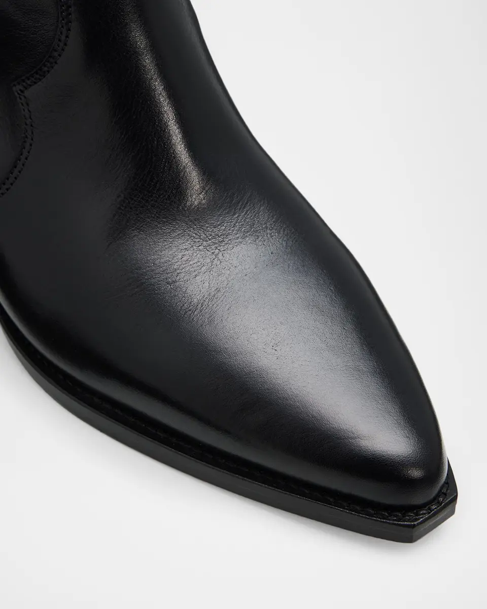Isabel Marant 40mm Denvee Leather Western Boots | Thumbnail 5 Isabel Marant 40mm Denvee Leather Western Boots | Thumbnail 5