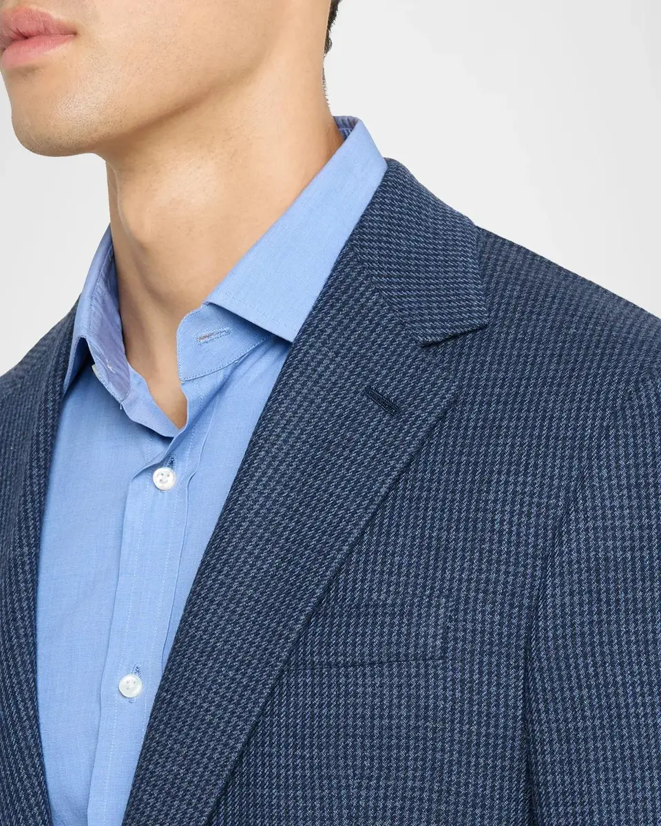 Ralph Lauren Purple Label Men's Kent Handmade Houndstooth Sport Coat | Thumbnail 5