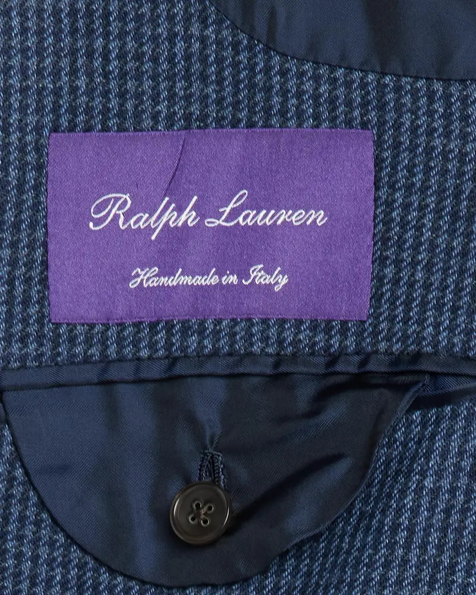 Ralph Lauren Purple Label Men's Kent Handmade Houndstooth Sport Coat | Thumbnail 6