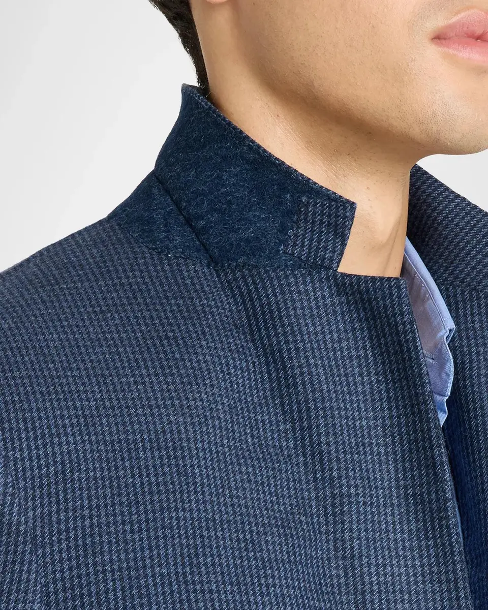 Ralph Lauren Purple Label Men's Kent Handmade Houndstooth Sport Coat | Thumbnail 7
