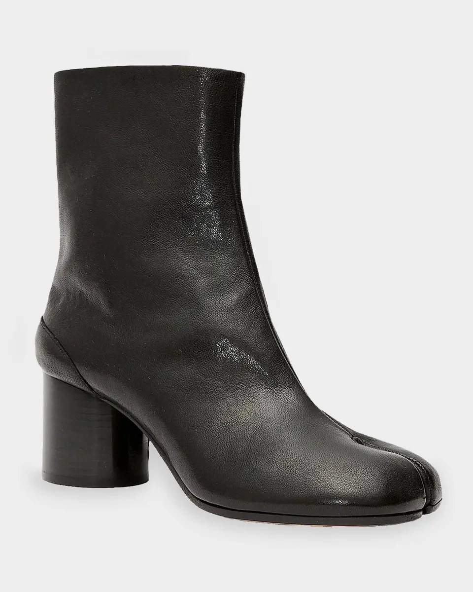 Maison Margiela Tabi Leather Split-Toe Booties | Thumbnail 2 Maison Margiela Tabi Leather Split-Toe Booties | Thumbnail 2