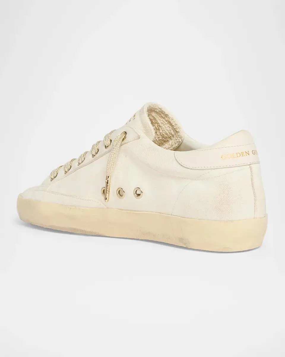 Golden Goose Super-Star Leather Low-Top Sneakers | Thumbnail 4 Golden Goose Super-Star Leather Low-Top Sneakers | Thumbnail 4