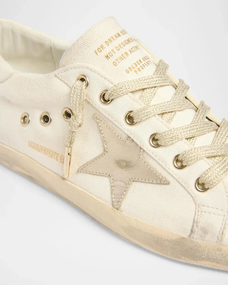 Golden Goose Super-Star Leather Low-Top Sneakers | Thumbnail 5 Golden Goose Super-Star Leather Low-Top Sneakers | Thumbnail 5