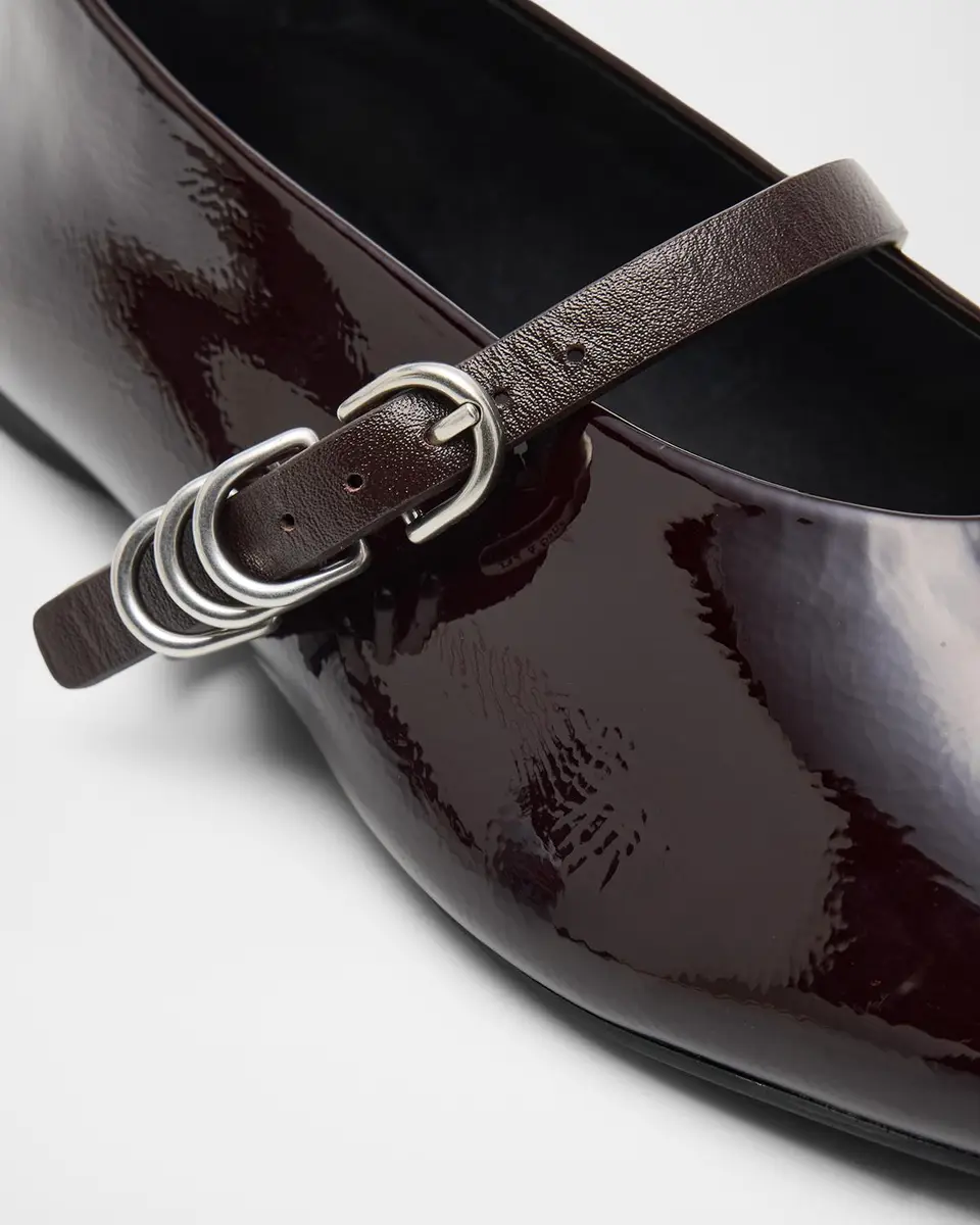rag & bone Spire Patent Leather Mary Jane Ballerina Flats | Thumbnail 3 rag & bone Spire Patent Leather Mary Jane Ballerina Flats | Thumbnail 3