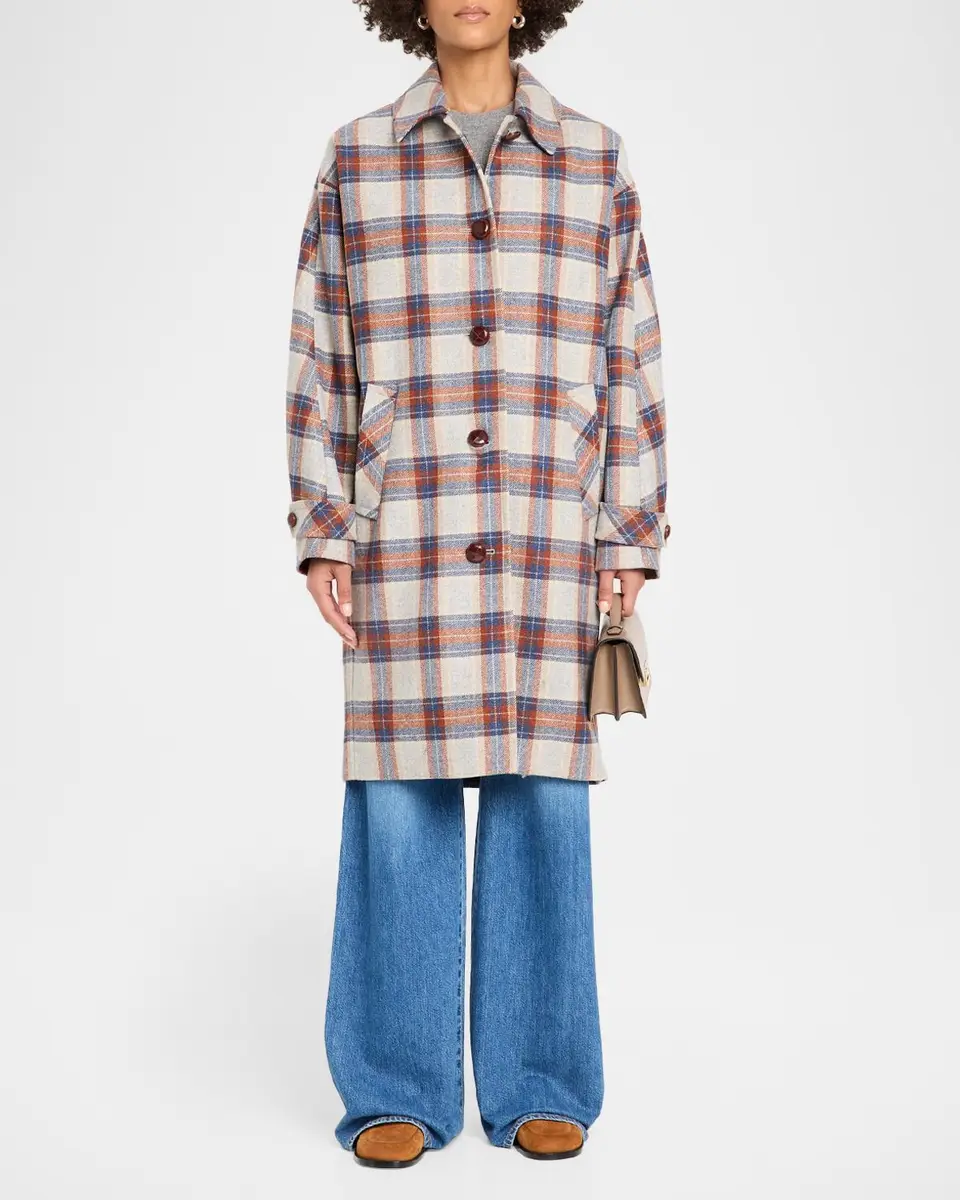 Veronica Beard Laurent Plaid Dickey Coat | Thumbnail 2 Veronica Beard Laurent Plaid Dickey Coat | Thumbnail 2