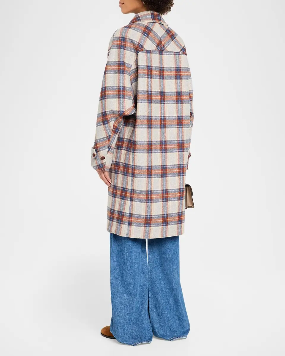 Veronica Beard Laurent Plaid Dickey Coat | Thumbnail 3 Veronica Beard Laurent Plaid Dickey Coat | Thumbnail 3