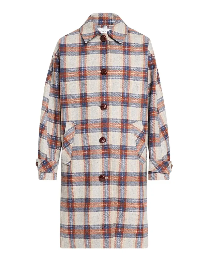 Veronica Beard Laurent Plaid Dickey Coat | Image 1 Veronica Beard Laurent Plaid Dickey Coat | Image 1