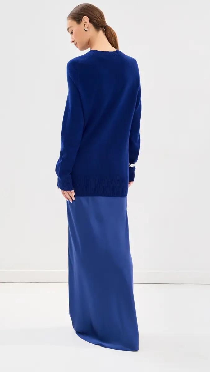 Christopher Esber Monument Long Silk Dress | Thumbnail 3