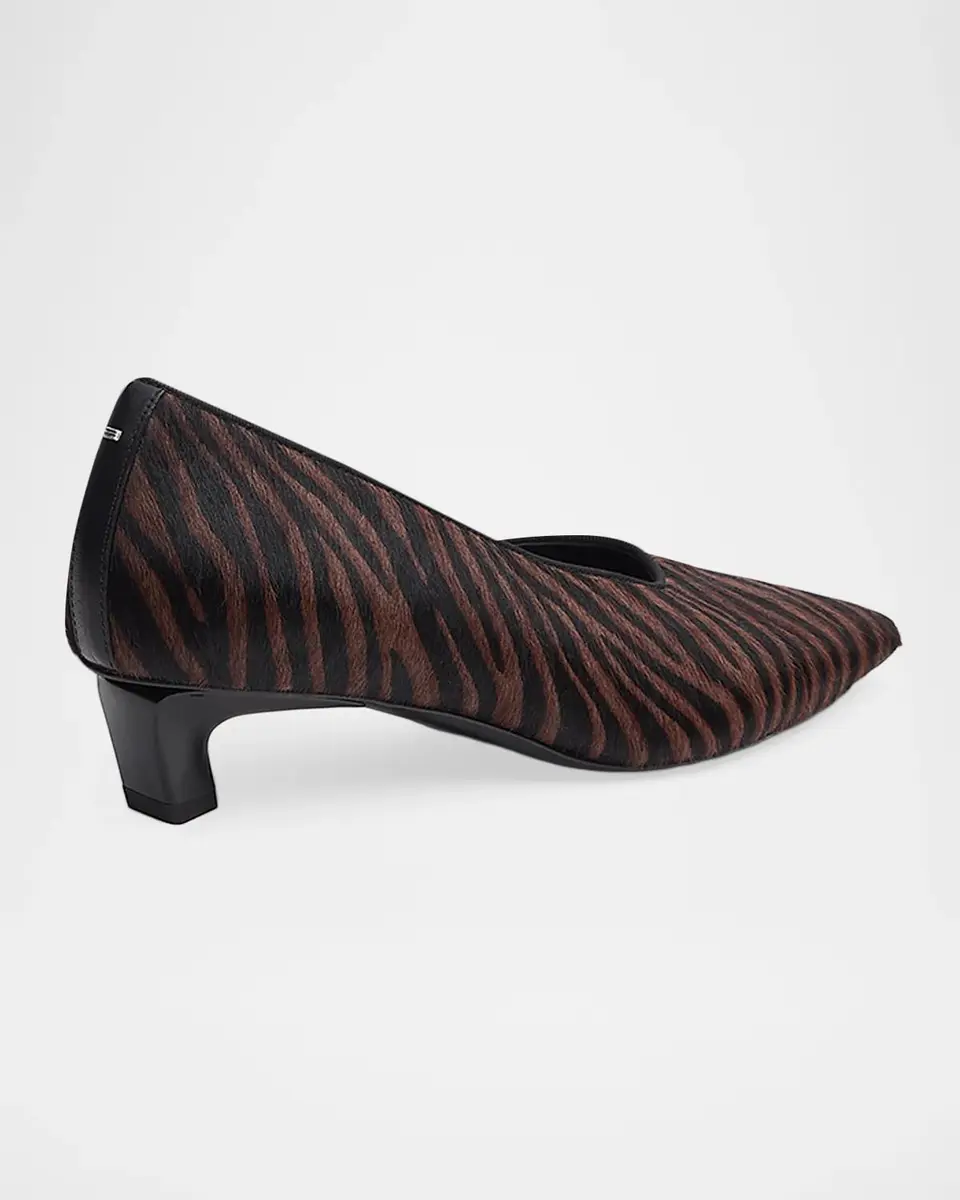 rag & bone 40mm Paloma Zebra Calf Hair Pumps | Thumbnail 3 rag & bone 40mm Paloma Zebra Calf Hair Pumps | Thumbnail 3