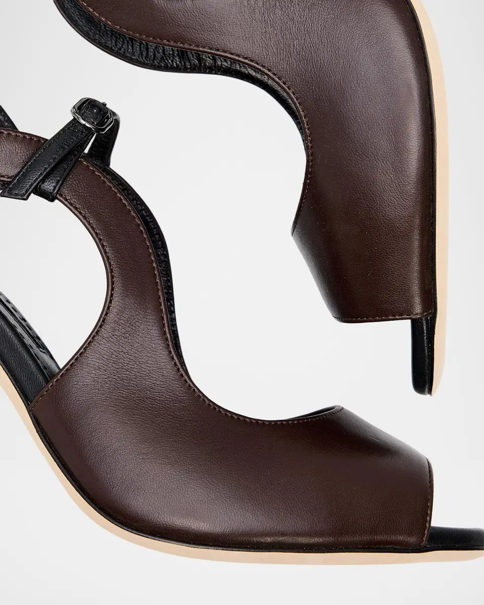 Manolo Blahnik 105mm Chungasan Leather Slingback Sandals | Thumbnail 7 Manolo Blahnik 105mm Chungasan Leather Slingback Sandals | Thumbnail 7