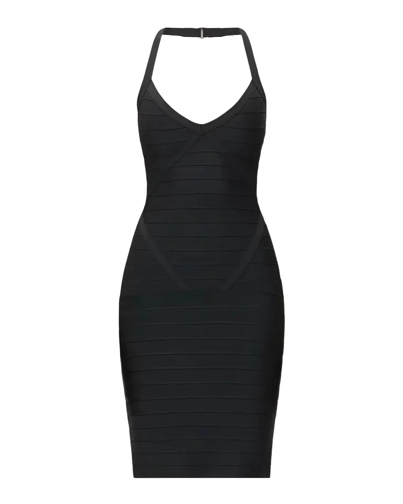 Hervé Léger The Opening Night Knee-Length Dress | Image 1 Hervé Léger The Opening Night Knee-Length Dress | Image 1