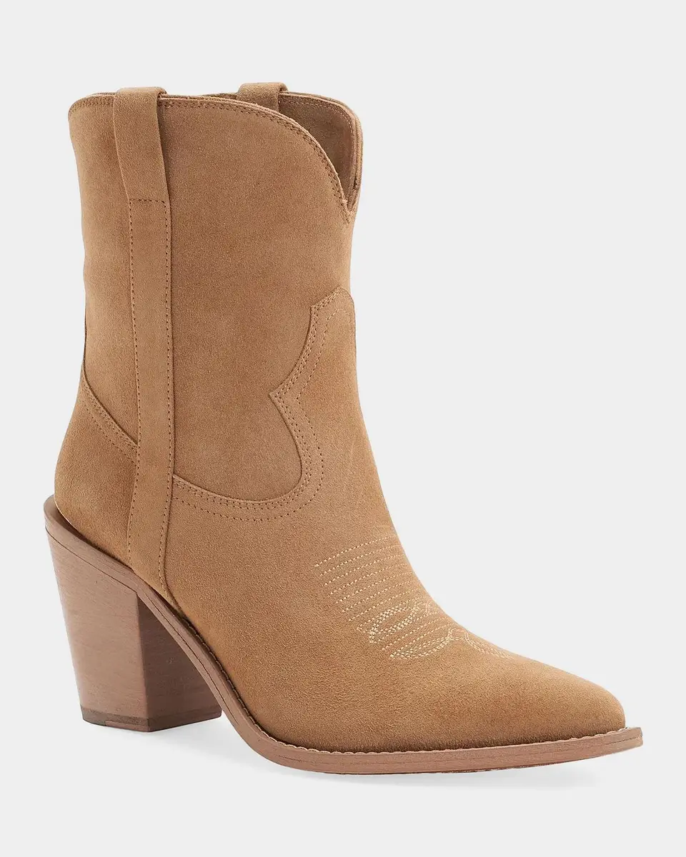Partlow 90mm Leigh Anne Suede Ankle Boots | Thumbnail 4 Partlow 90mm Leigh Anne Suede Ankle Boots | Thumbnail 4