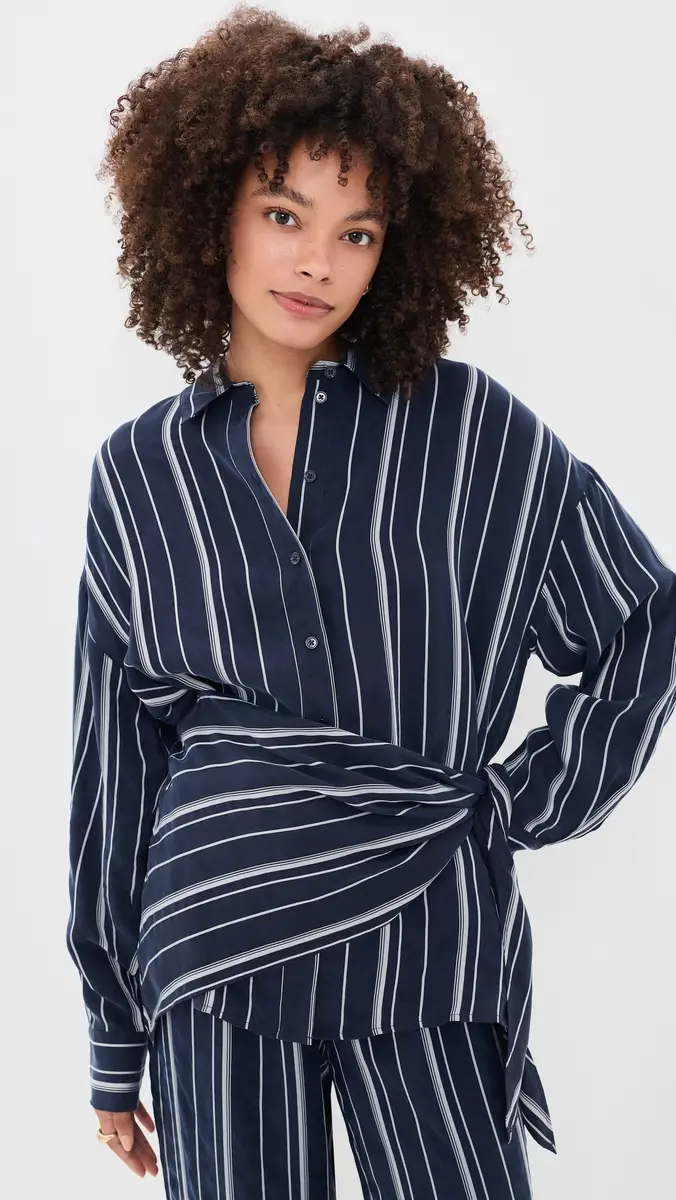 Favorite Daughter The Positano Button Down Shirt | Thumbnail 2 Favorite Daughter The Positano Button Down Shirt | Thumbnail 2