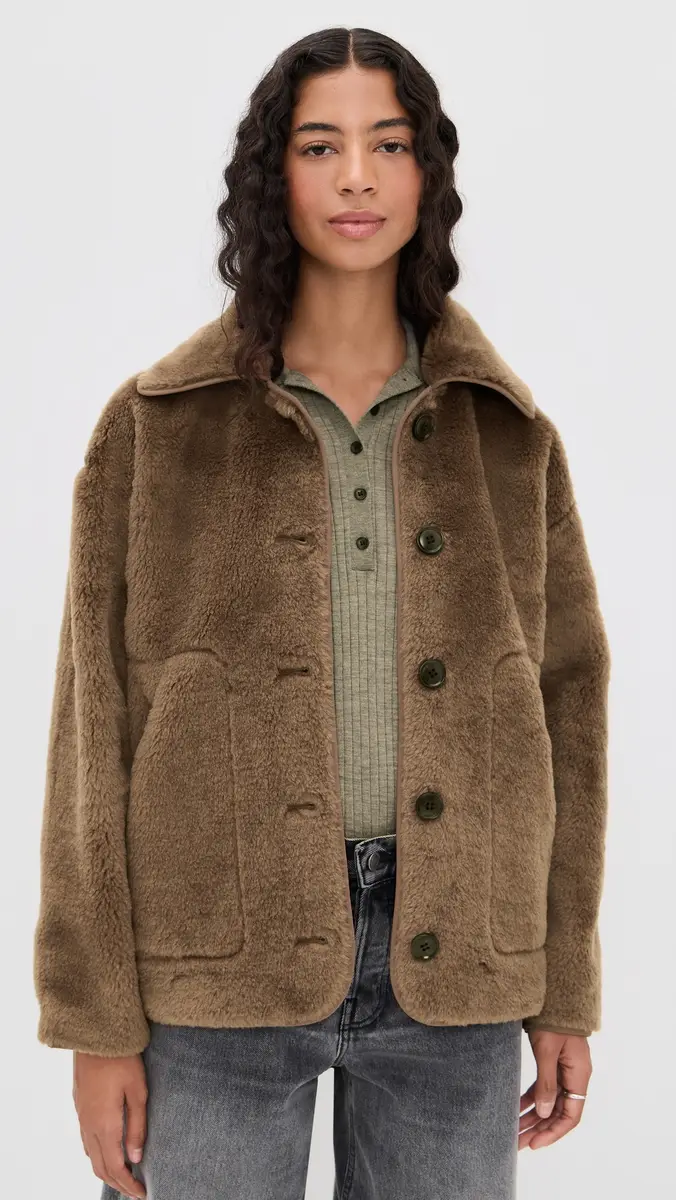 Citizens of Humanity Astrid Sherpa Jacket | Thumbnail 2 Citizens of Humanity Astrid Sherpa Jacket | Thumbnail 2