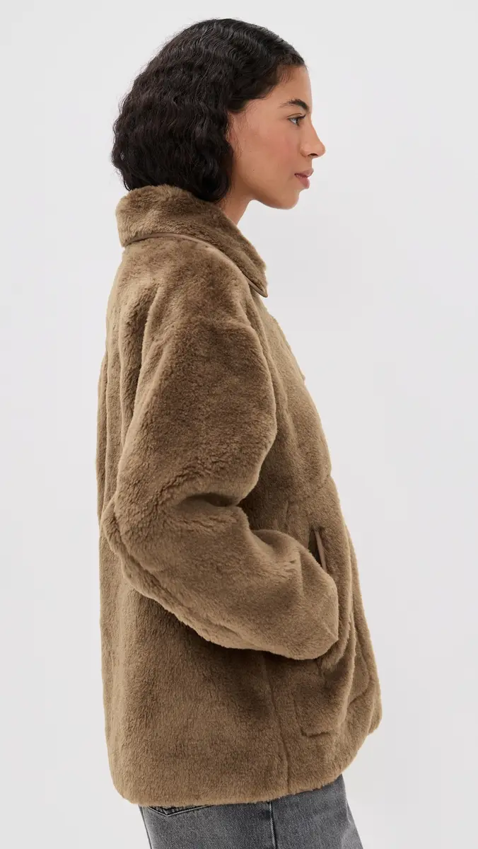Citizens of Humanity Astrid Sherpa Jacket | Thumbnail 4 Citizens of Humanity Astrid Sherpa Jacket | Thumbnail 4